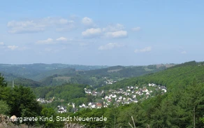 Blick vom Kohlberg auf Dahle