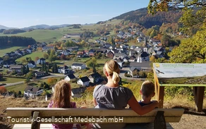 Ausblick vom Kreuzberg in Düdinghauen.