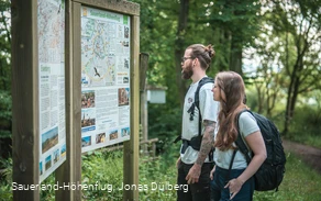 Infotafeln Wanderportal Eisenberg Höhenflug