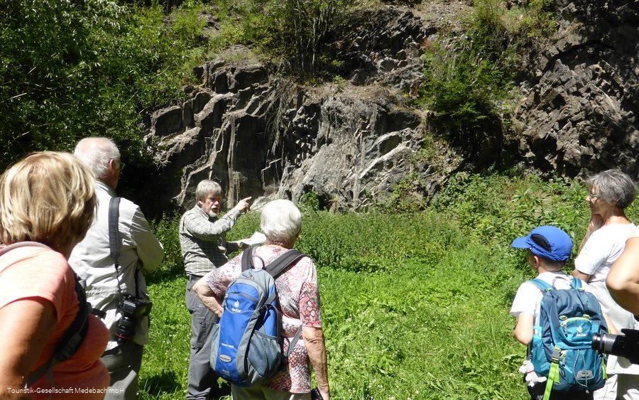 Führung mit dem Geoparkführer auf dem Geologischen Rundweg