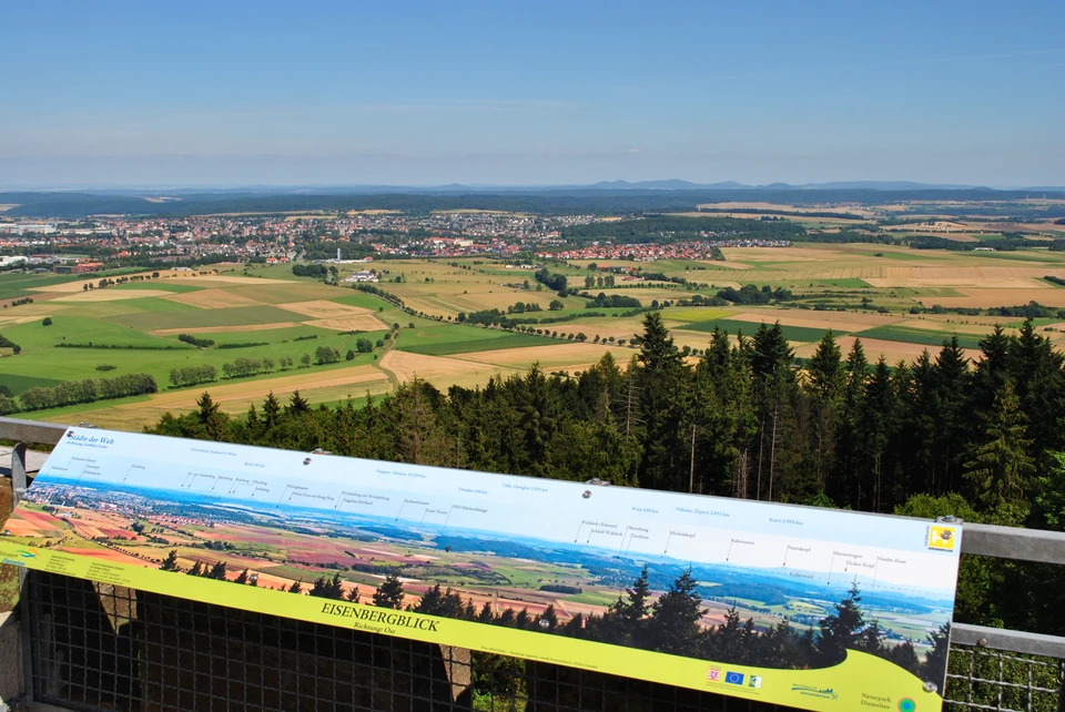 Blick über Korbach vom Georg-Viktor-Turm
